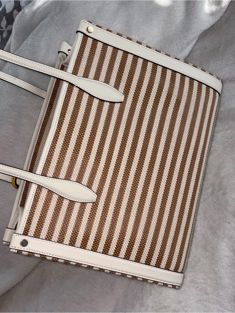 Kate Spade Market Striped Medium Tote Bag - Picture 5 of 13